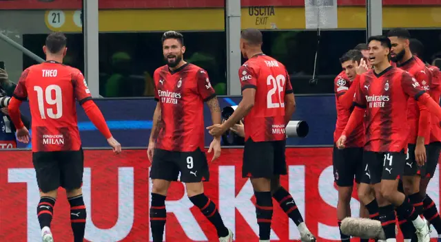 AC Milan ganó 2-1 al PSG por la Champions League AC Milan ganó 2-1 al PSG por la Champions League