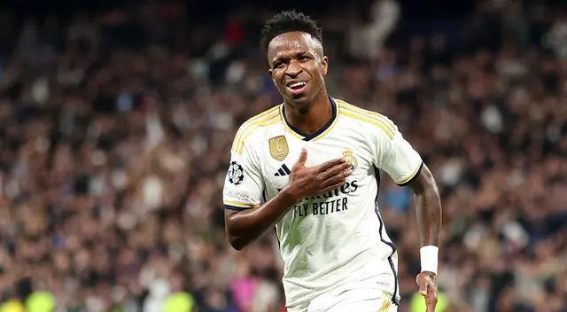 Vinicius marcó en la victoria de Real Madrid ante SC Braga.