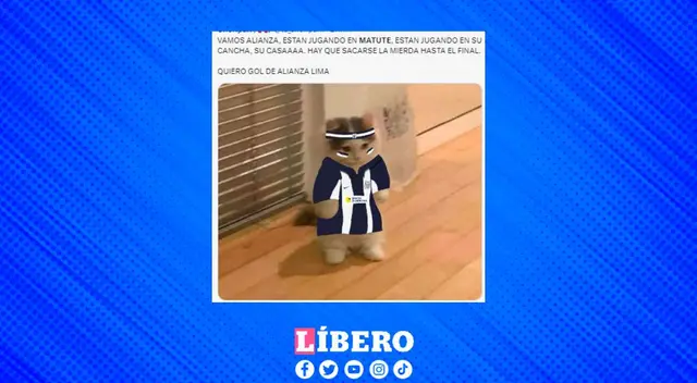 Los hinchas de Alianza Lima no dejan de alentar el club íntimo en Matute.