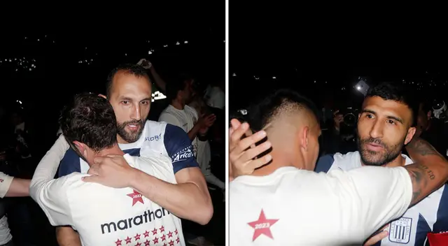 Barcos y Ballón saludaron a jugadores de Universitario