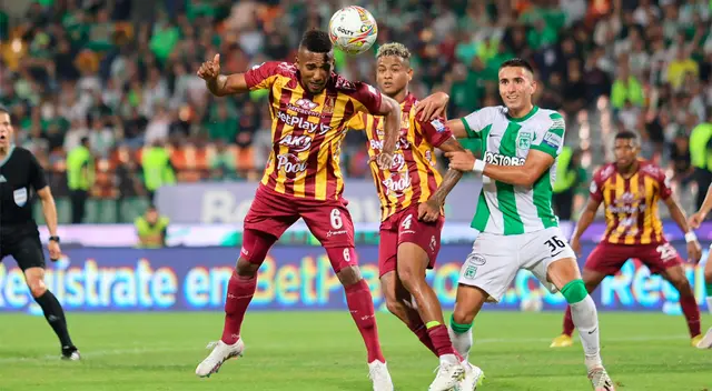 Atlético Nacional vs Tolima