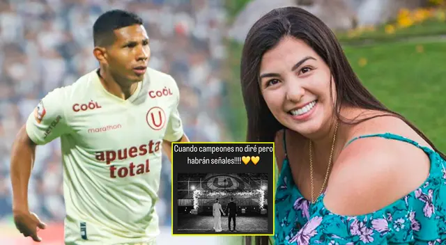 Ana Siucho dedica emotivo mensaje a volante de Universitario por ganar el título de campeón. Ana Siucho dedica emotivo mensaje a volante de Universitario por ganar el título de campeón.