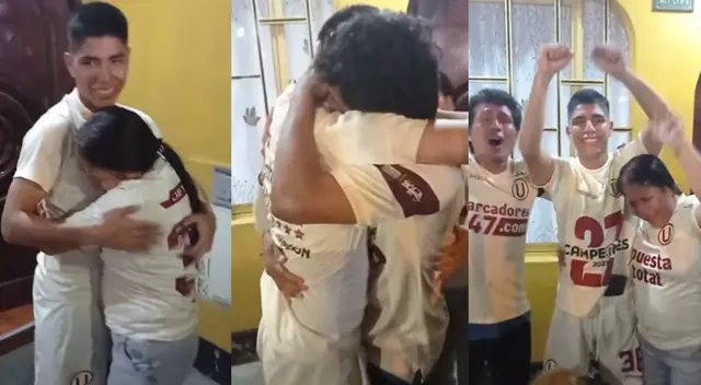 Los padres de Piero Quispe se mostraron conmovidos por el primer título de tu hijo.
