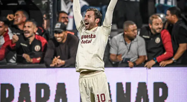 Horacio Calcaterra logró su primer título con Universitario de Deportes.