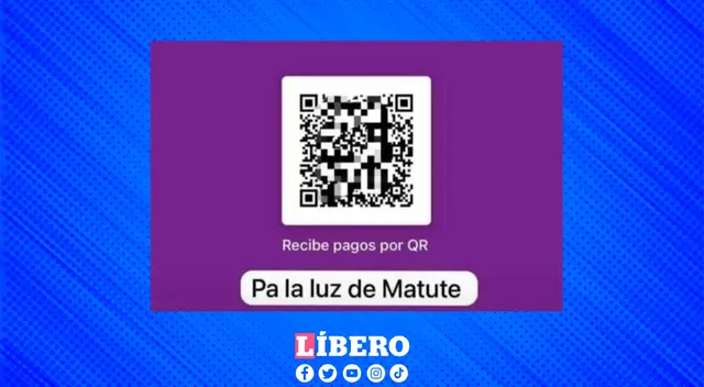 Yape para pagar la luz en Matute