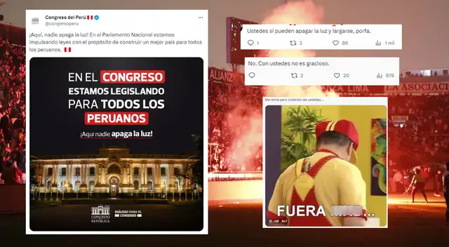 Congreso se une a "tendencia" en Twitter y recibe rechazo de usuarios Congreso se une a "tendencia" en Twitter y recibe rechazo de usuarios