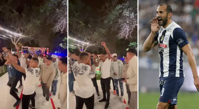 Hernán Barcos respondió a la celebración de los futbolistas de Universitario de Deportes