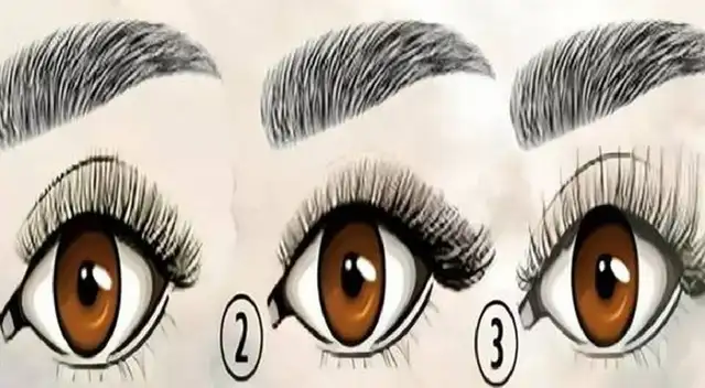 Elige uno de los ojos según las pestañas y conoce más de ti