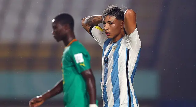 Argentina fue sorprendida por Senegal en el Mundial Sub 17
