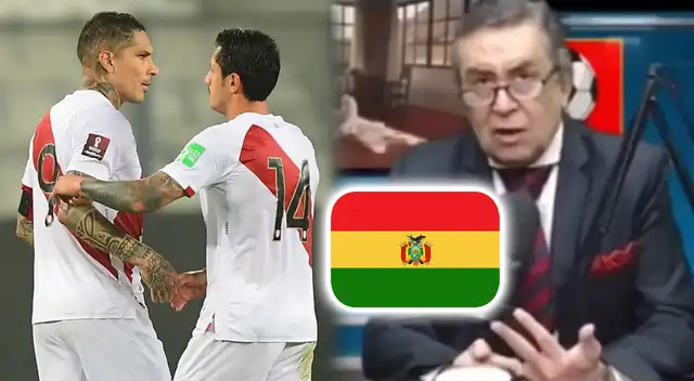 Periodista boliviano no tuvo reparos contra Paolo Guerrero y Gianluca Lapadula.