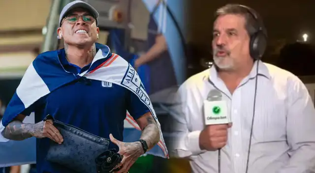 Ángelo Campos llamó a Gonzalo Nuñez por criticarlo tras usar la bandera de Alianza Lima