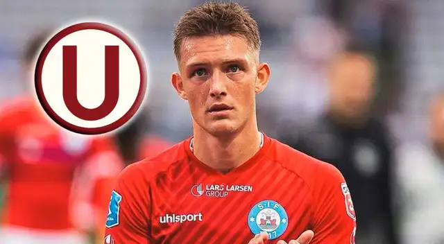 ¿Guiño a Universitario? Oliver Sonne reaccionó afectuosamente al festejo en Matute.