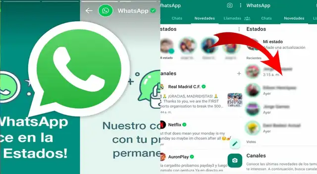 Revisa AQUÍ la guía para recuperar la vista vertical de los estados en WhatsApp. Revisa AQUÍ la guía para recuperar la vista vertical de los estados en WhatsApp.