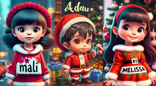 Descarga AQUÍ nombres en 3D con diseños personalizados de Navidad. Descarga AQUÍ nombres en 3D con diseños personalizados de Navidad.