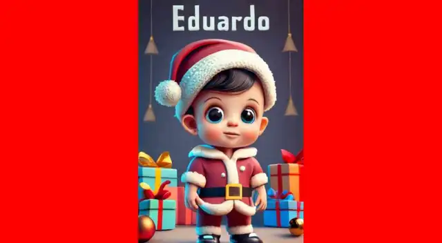 Sorprende a 'Eduardo' y descarga este diseño personalizado de Navidad. Sorprende a 'Eduardo' y descarga este diseño personalizado de Navidad.