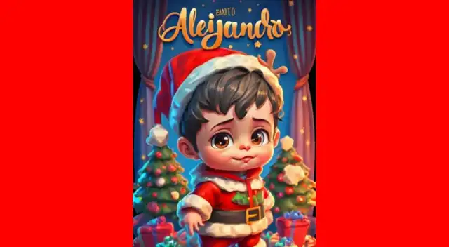 La Navidad está cerca y aquí puedes descargar el nombre de 'Alejandro'. La Navidad está cerca y aquí puedes descargar el nombre de 'Alejandro'.