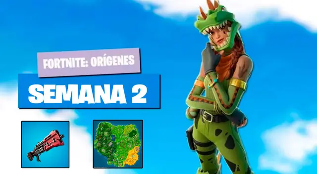 Conoce las novedades de la semana 2 de Fortnite;: Orígenes.
