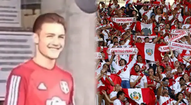La reacción de Oliver Sonne al escuchar cómo lo apodó la hinchada peruana.