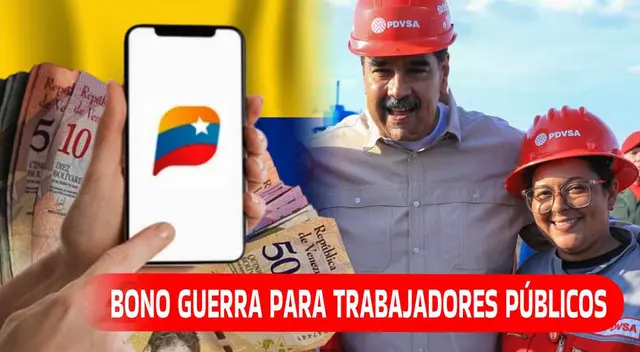 El Bono Guerra para el sector público llegó este 15 de noviembre al Sistema Patria.