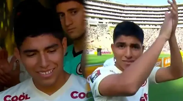 Piero Quispe fue uno de los más ovacionados en el Estadio Monumental Piero Quispe fue uno de los más ovacionados en el Estadio Monumental