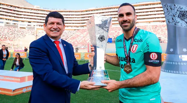 Agustín Lozano felicitó a Universitario por lograr la estrella 27