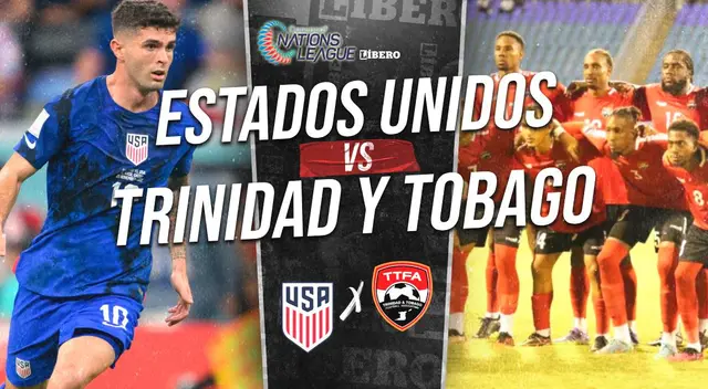 Estados Unidos vs Trinidad y Tobago por la Liga de Naciones Concacaf