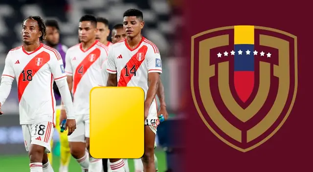Algunos jugadores de Perú no estarían contra Venezuela si les sacan amarilla.