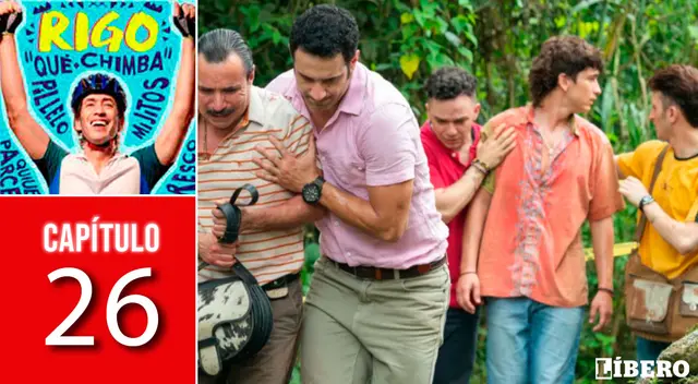 El Canal RCN transmitió un nuevo capítulo de "Rigo" y el ciclista realizó un juramento que sorprendió a miles.