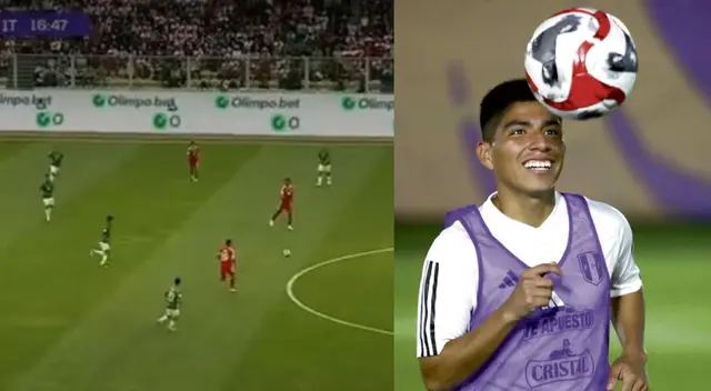 Piero Quispe se lució con una gran jugada en el Perú vs Bolivia