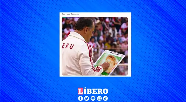 La foto de Reynoso haciendo apuntes fue editada decenas de veces.