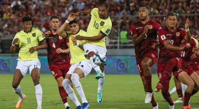 Venezuela recibió a Ecuador.