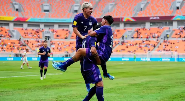 Argentina venció 4-0 a Polonia y clasificó a octavos de final del Mundial Sub 17.