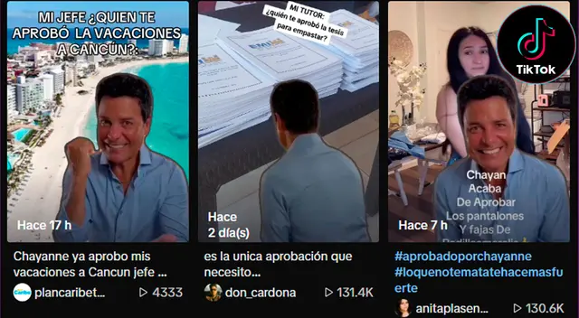 "Aprobado por Chayanne", el nuevo trend viral de TikTok que vas a querer usar. "Aprobado por Chayanne", el nuevo trend viral de TikTok que vas a querer usar.