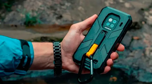  Así es el teléfono más resistente del mundo. Foto: Ulefone    