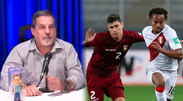 Gonzalo Núñez explotó en vivo y aseguró que Perú le ganará a Venezuela: "Son nuestros hijos" Gonzalo Núñez explotó en vivo y aseguró que Perú le ganará a Venezuela: "Son nuestros hijos"
