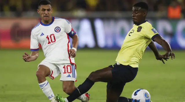 Ecuador recibió a Chile.
