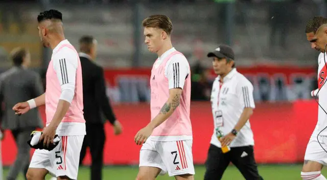 Oliver Sonne no contuvo su frustración en el partido ante Venezuela.