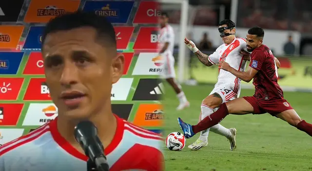 Yotún señaló que son conscientes del mal momento de Perú: "Tenemos que salir de esto"