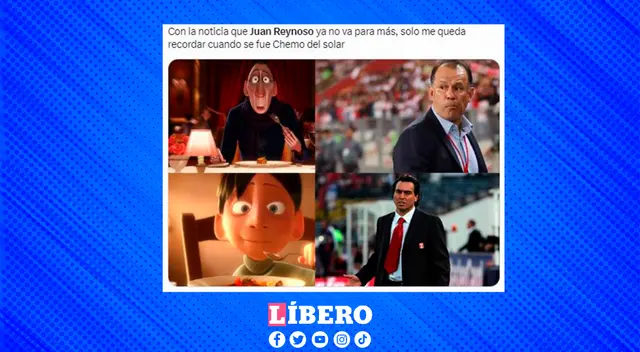 Las personas compararon la salida de Juan Reynoso y 'Chemo' del Solar.