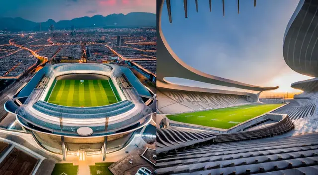 Así luciría el de Alianza Lima en el 2050, de acuerdo con Inteligencia Artificial. Así luciría el de Alianza Lima en el 2050, de acuerdo con Inteligencia Artificial.