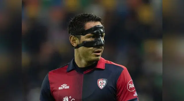 Gianluca Lapadula ingresó al minuto 77, pero no pudo anotar.