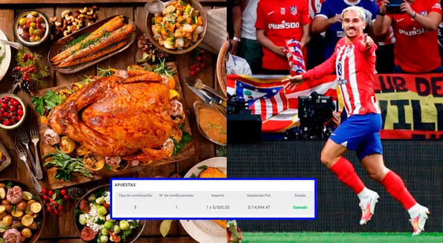 Con solo apostar 500 soles el hincha del Atlético de Madrid se llevó casi 15 mil soles en minutos.
