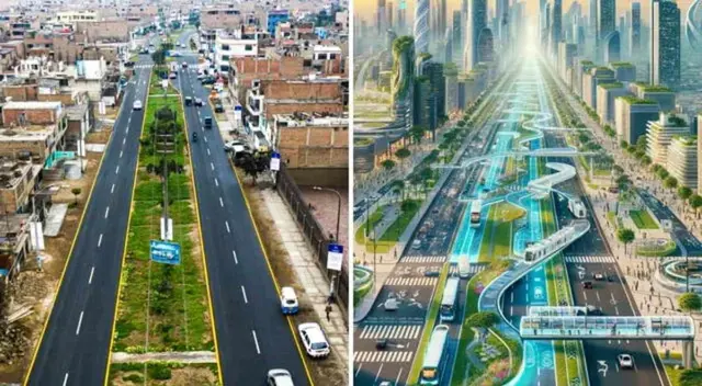Para sorpresa de mucho la Inteligencia artificial mostró un gran cambio en Comas para el 2050.