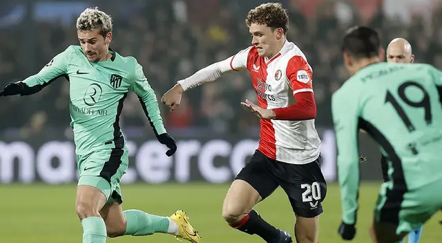 Atlético Madrid derrotó 3-1 a Feyenoord por la fecha 5 de la UEFA Champions League 2023-24 Atlético Madrid derrotó 3-1 a Feyenoord por la fecha 5 de la UEFA Champions League 2023-24