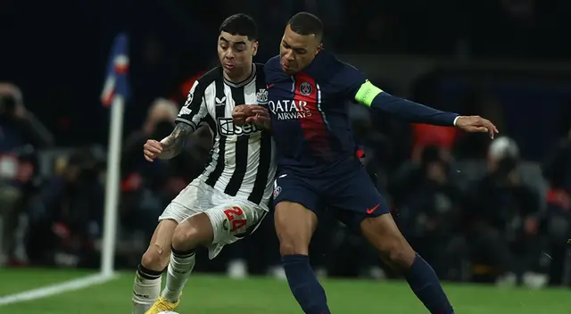 PSG igualó contra Newcastle por la Champions League.