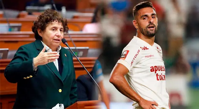 Susel Paredes fue confundida con el futbolista Luis Urruti.
