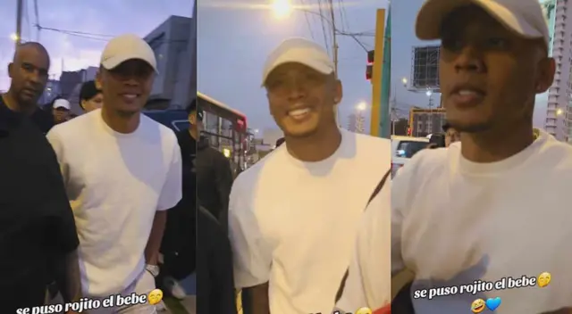 El jugador de Alianza Lima tuvo una singular reacción al escuchar los comentarios de una fan.