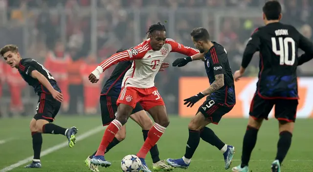 Bayern Múnich vs. Copenhague jugaron en el Allianz Arena.