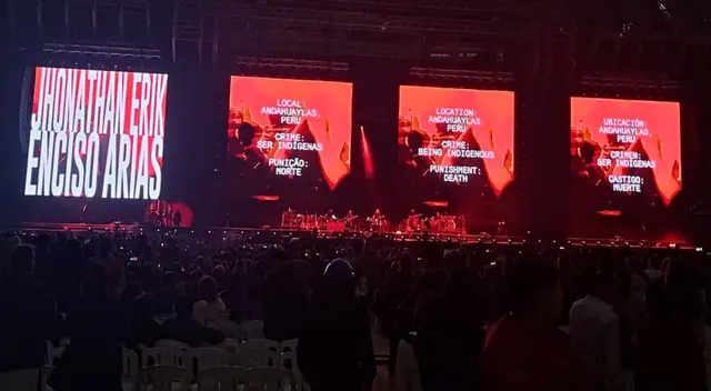 Roger Waters recordó a víctimas asesinadas en protestas en Perú   