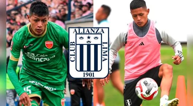 Marco Huamán anotó 1 gol en la Liga 1 2023. Foto: composición GLR.